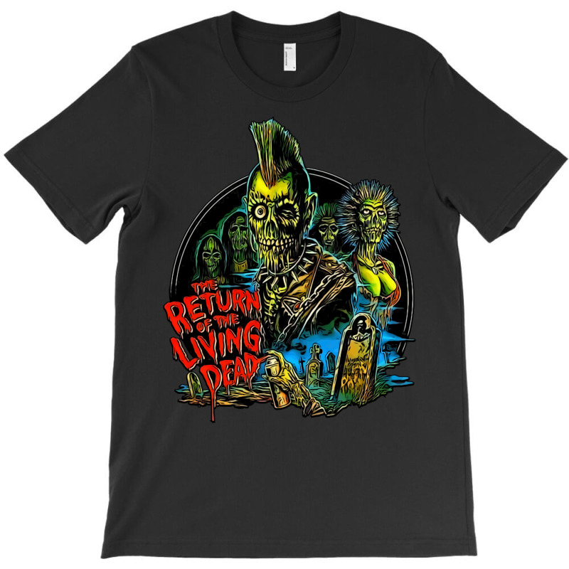 Return Of The Living Dead Tarman Poster Art T-shirt | Artistshot