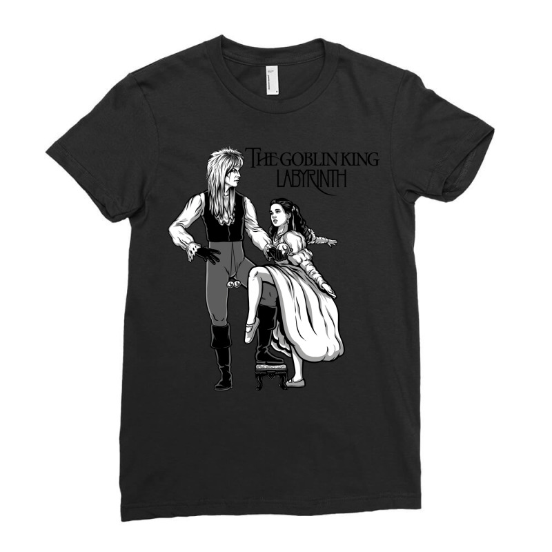 The Goblin King Album Ladies Fitted T-Shirt by onanokizzi1 | Artistshot