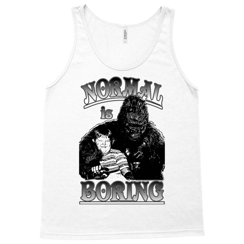 Pugsley & Gorgo Normal Is Boring Tank Top | Artistshot