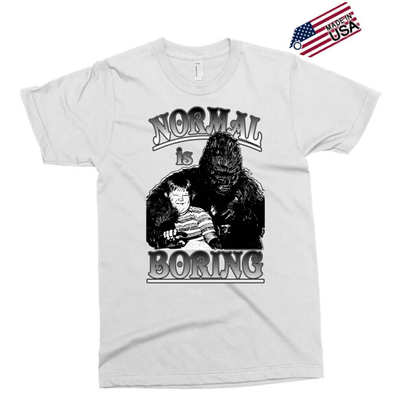 Pugsley & Gorgo Normal Is Boring Exclusive T-shirt | Artistshot