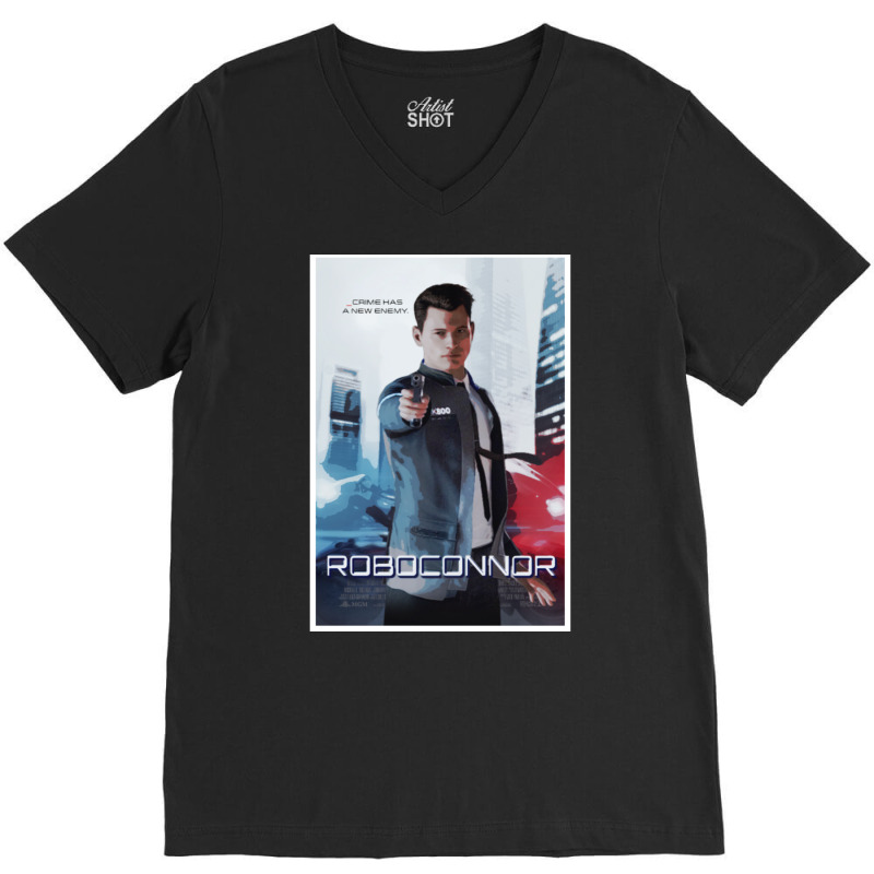 Roboconnor V-neck Tee | Artistshot