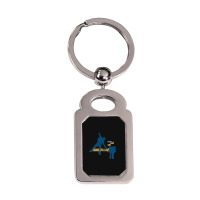 Jamie Cullum Catching Tales 1 Silver Rectangle Keychain | Artistshot