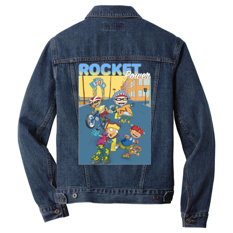 Rocket Power Men Denim Jacket | Artistshot