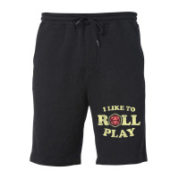 Roll Play Fleece Short | Artistshot