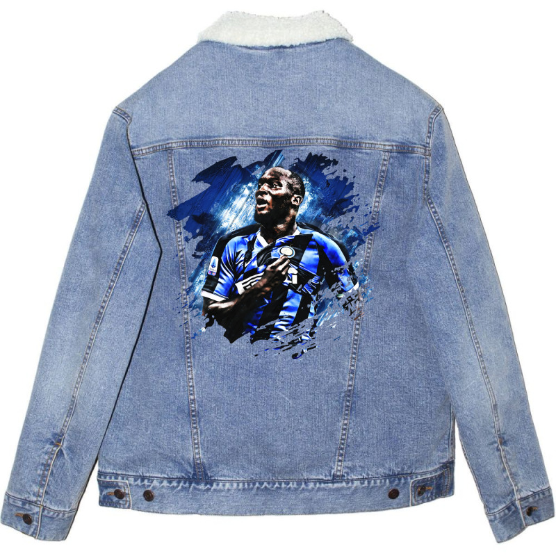 Romelu Lukaku Unisex Sherpa-lined Denim Jacket | Artistshot