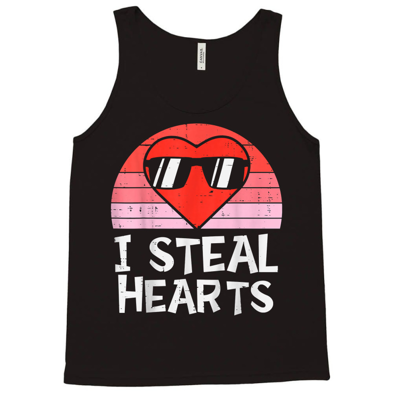 Kids I Steal Hearts Retro Toddler Baby Boys Valentines Day T Shirt Tank Top | Artistshot