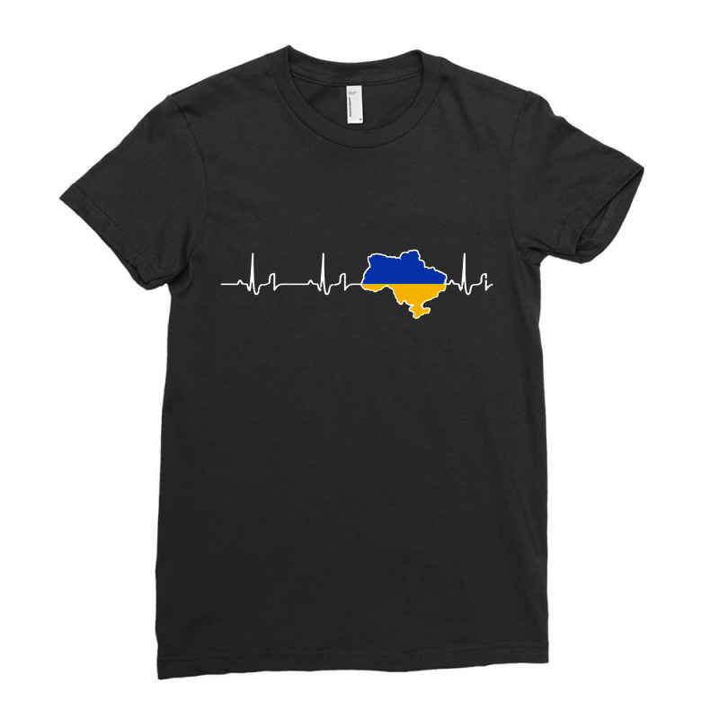 Heartbeat Stop War Ladies Fitted T-shirt | Artistshot