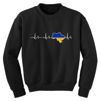 Heartbeat Stop War Youth Sweatshirt | Artistshot