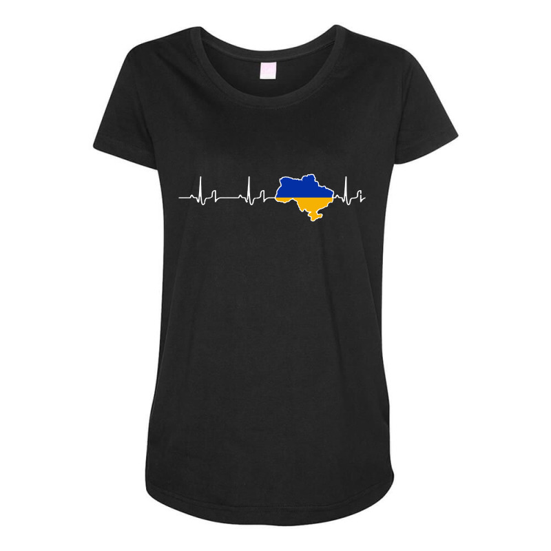 Heartbeat Stop War Maternity Scoop Neck T-shirt | Artistshot