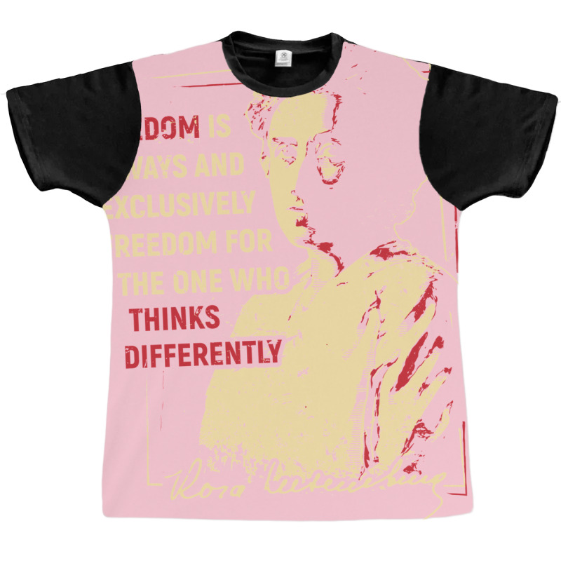 Rosa Luxemburg 3 Graphic T-shirt | Artistshot