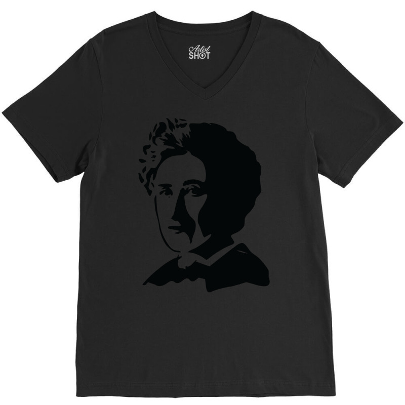 Rosa Luxemburg 5 V-neck Tee | Artistshot