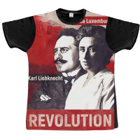 Rosa Luxemburg And Karl Liebknecht Graphic T-shirt | Artistshot