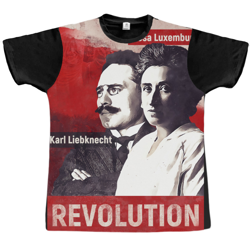 Rosa Luxemburg And Karl Liebknecht Graphic T-shirt | Artistshot