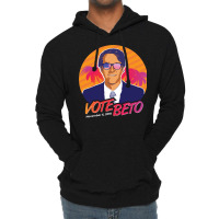 Vote Beto   Retro Edition Lightweight Hoodie | Artistshot