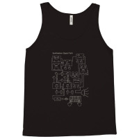 Synthesizer Signal Path For Electronic Musician Tank Top | Artistshot