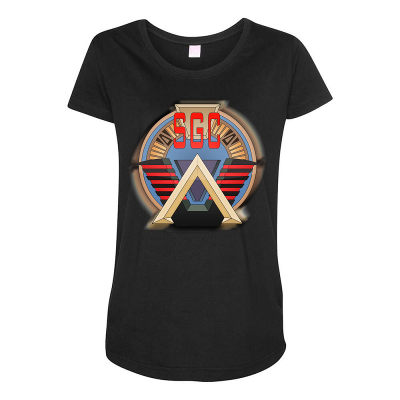 Stargate Sg1 1 Maternity Scoop Neck T-shirt by rakhamaddixm | Artistshot