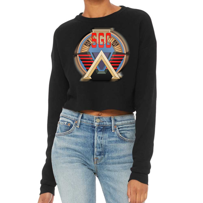 Stargate Sg1 1 Cropped Sweater by rakhamaddixm | Artistshot