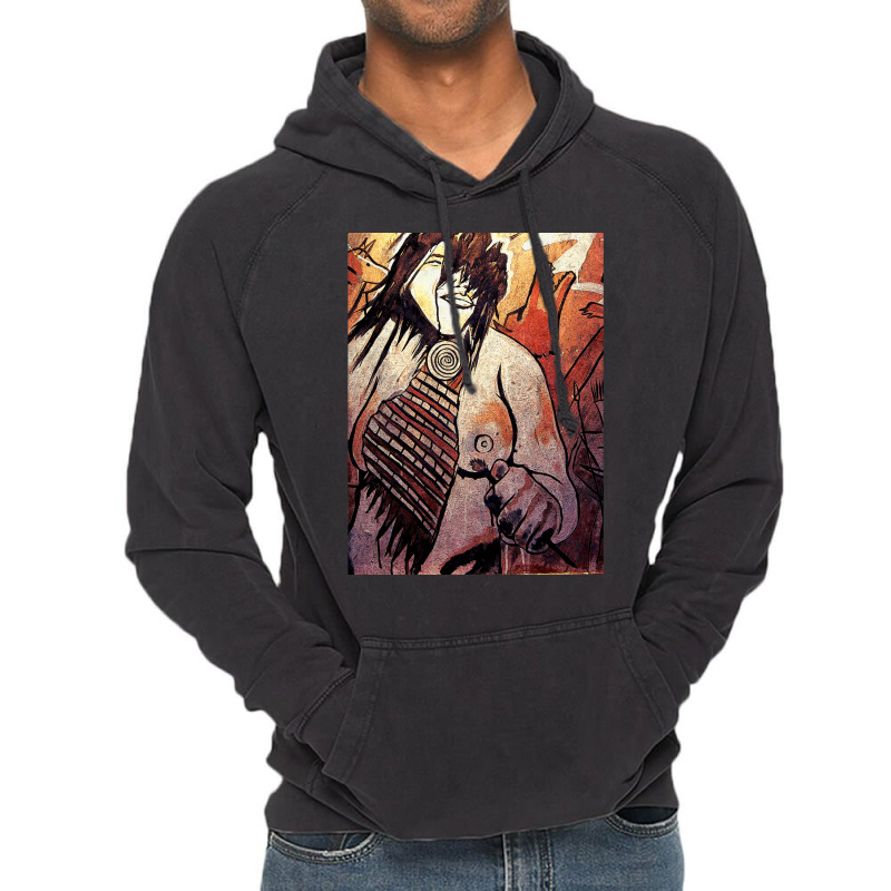 The Painter Woman Vintage Hoodie by gbenamurakuw | Artistshot