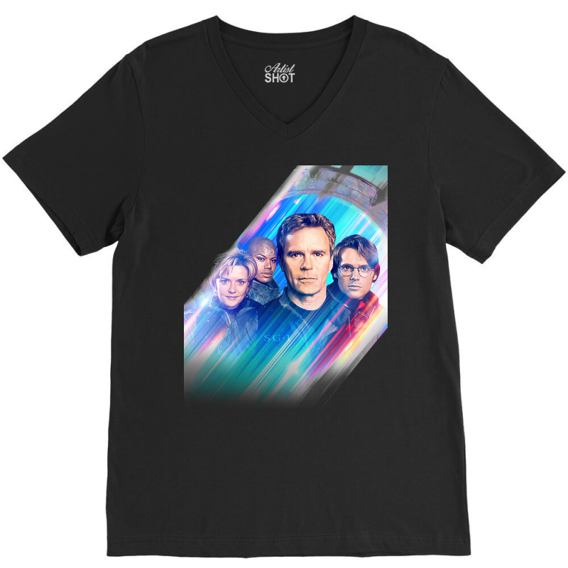 Stargate Sg1 5 V-Neck Tee by rakhamaddixm | Artistshot