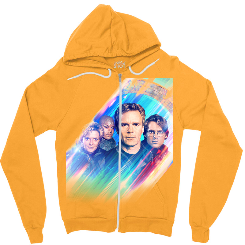 Stargate Sg1 5 Zipper Hoodie by rakhamaddixm | Artistshot