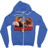 Rush Hour 2   Custom Design Zipper Hoodie | Artistshot