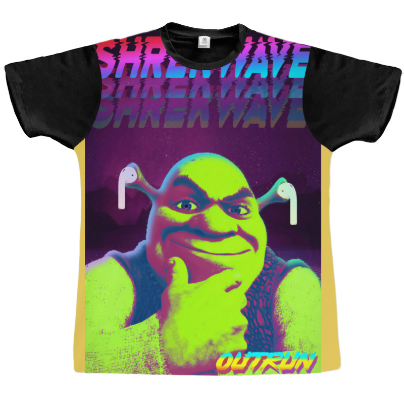 S H R E K W A V E Graphic T-shirt | Artistshot