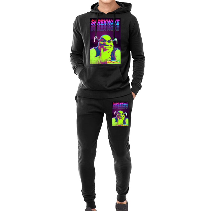 S H R E K W A V E Hoodie & Jogger Set | Artistshot