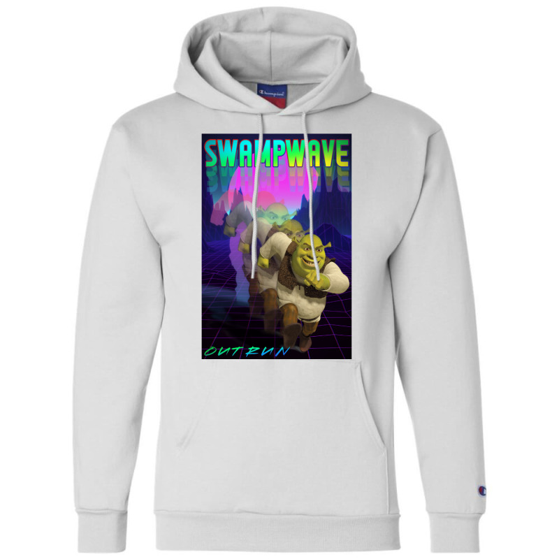 S W A M P W A V E Champion Hoodie | Artistshot