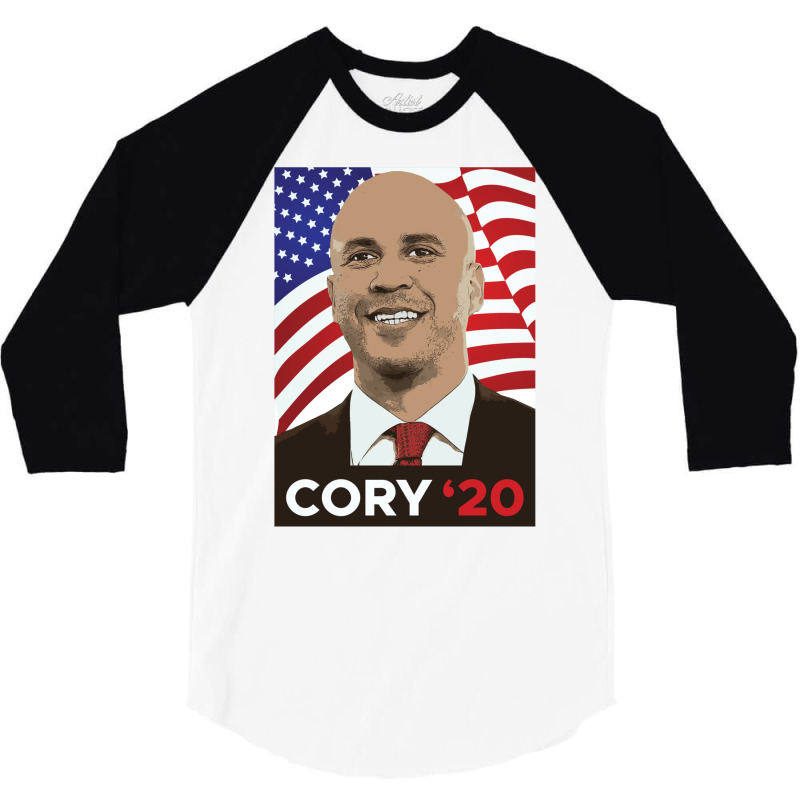 Vote Cory 2020 3/4 Sleeve Shirt | Artistshot