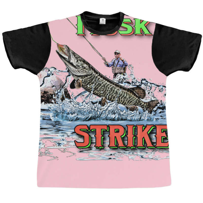 Musky Strike Graphic T-shirt by pantesqubeei | Artistshot