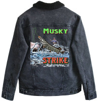 Musky Strike Unisex Sherpa-lined Denim Jacket | Artistshot