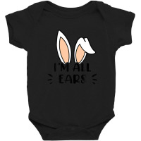 Womens Cute I'm All Ears Bunny Funny Easter Egg Men Women Baby Bodysuit | Artistshot