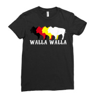 Walla Walla Tribe Nation Native Indian Medicine Wheel T Shirt Ladies Fitted T-shirt | Artistshot