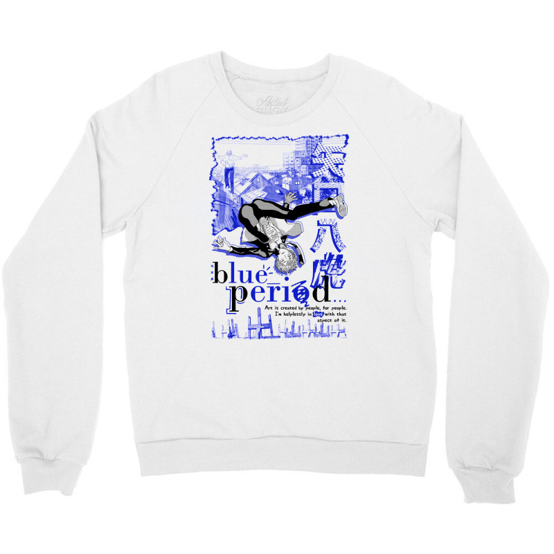 Yaguchi Yatora   Blue Period Crewneck Sweatshirt | Artistshot