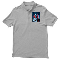 Scary Horror Clown Face Mask Men's Polo Shirt | Artistshot