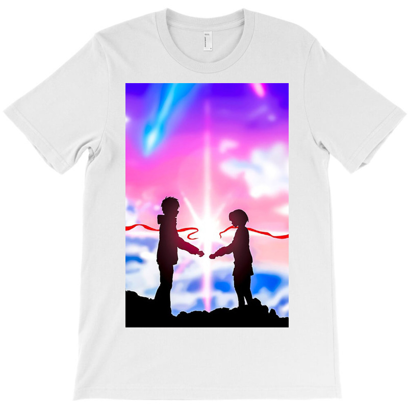 Silhouette Of Kimi No T-shirt | Artistshot