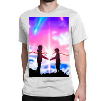 Silhouette Of Kimi No Classic T-shirt | Artistshot