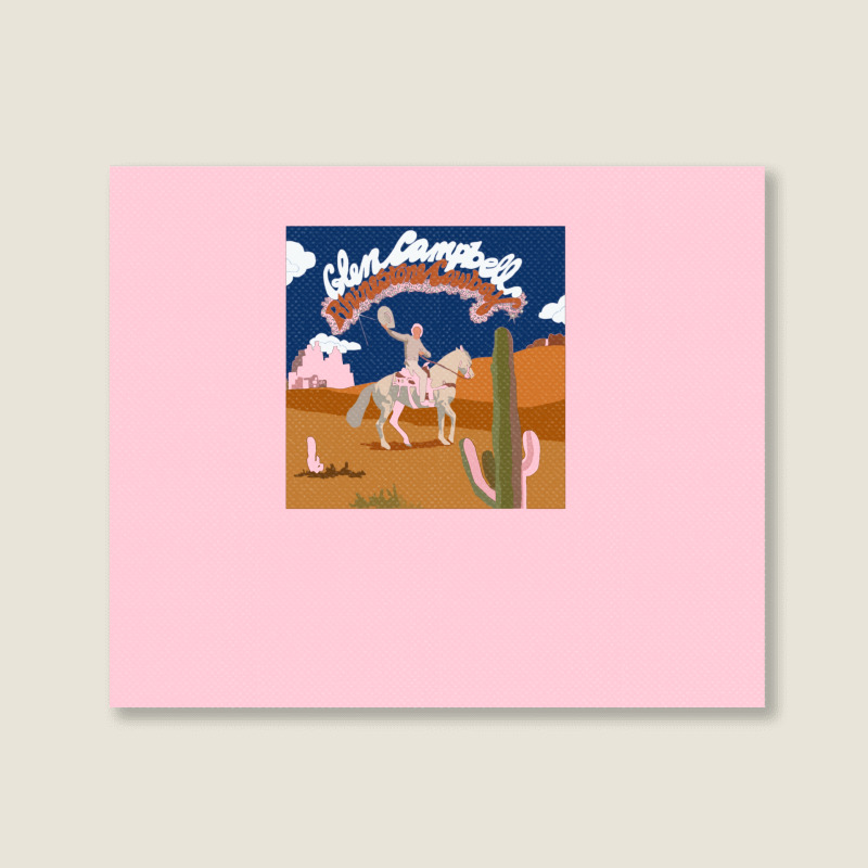 Rhinestone Cowboy Album Landscape Canvas Print | Artistshot