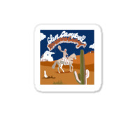 Rhinestone Cowboy Album Sticker | Artistshot