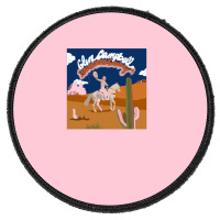 Rhinestone Cowboy Album Round Patch | Artistshot