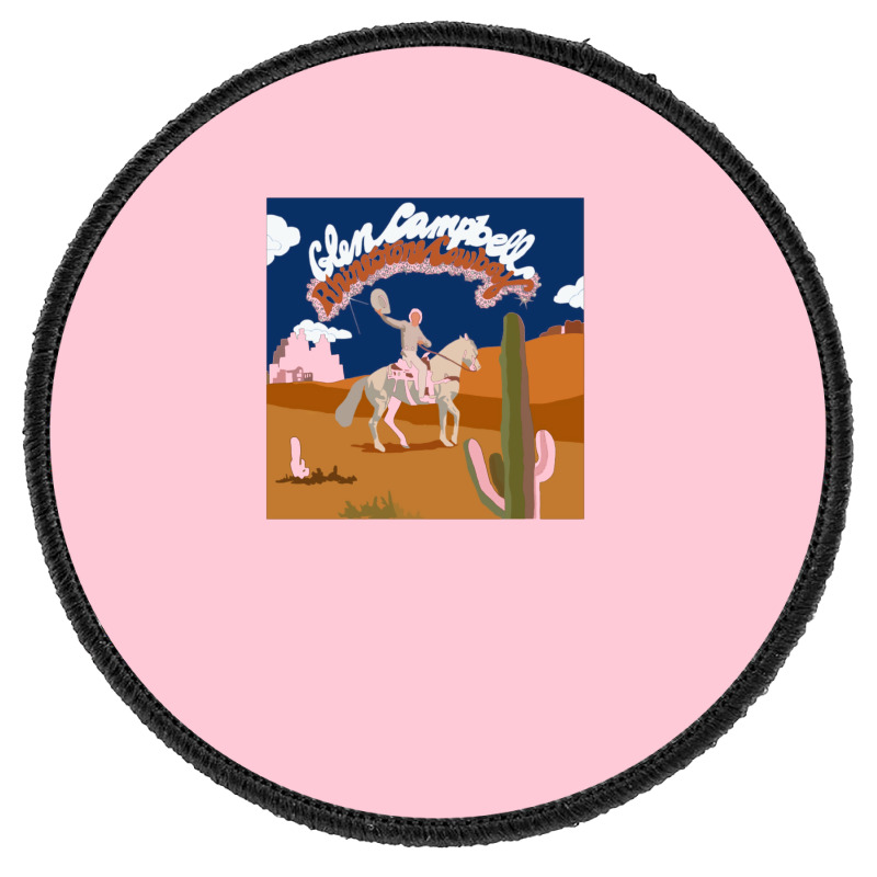 Rhinestone Cowboy Album Round Patch | Artistshot