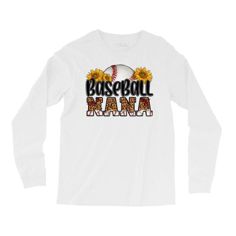 Baseball Nana Long Sleeve Shirts | Artistshot