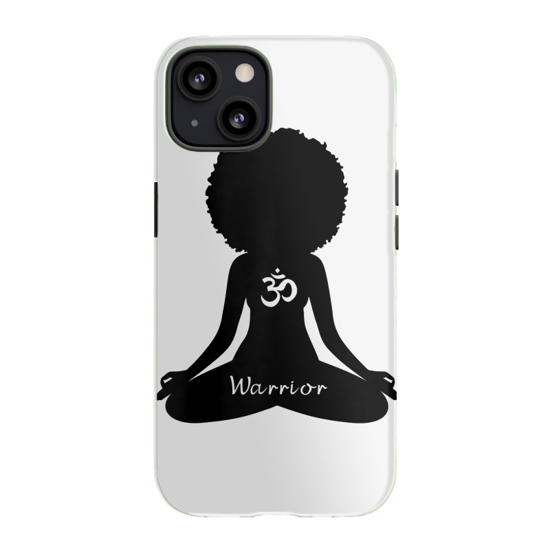 Womens Warrior Black Girl Meditation Self Love Om Wellness Wellness T Iphone 13 Case | Artistshot