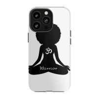 Womens Warrior Black Girl Meditation Self Love Om Wellness Wellness T Iphone 13 Pro Case | Artistshot