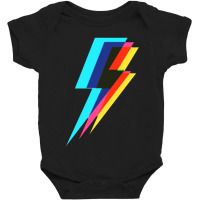 Lightning Kaleidoscope 4 Classic Baby Bodysuit | Artistshot