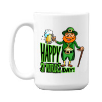 Happy St Patricks Day 15 Oz Coffee Mug | Artistshot