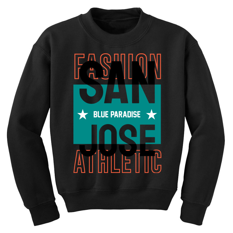 Blue Paradise Jose San Youth Sweatshirt by April Shop | Artistshot