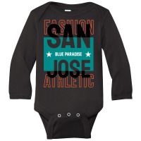 Blue Paradise Jose San Long Sleeve Baby Bodysuit | Artistshot