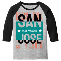 Blue Paradise Jose San Youth 3/4 Sleeve | Artistshot