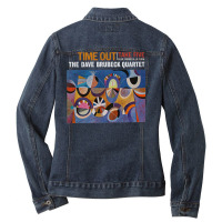 The Dave Brubeck Quartet Time Out '59 Ladies Denim Jacket | Artistshot